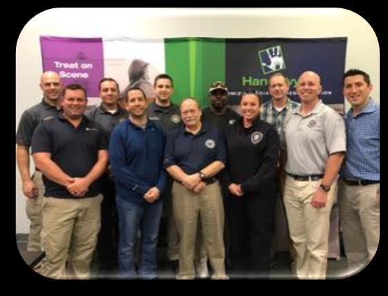 Chief John Hustoles and Chief Greg Sutton became the first in Brevard County to complete the Handtevy Pre- Hospital Pediatric Instructor Course.