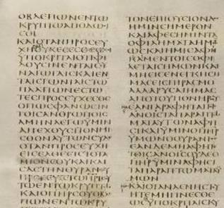 The Codex Sinaiticus The Codex Sinaiticus, named after the Monastery of St.