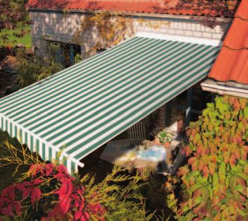 018. markilux product catalogue CLASSIC STYLE AWNINGS markilux 1200 Classic Cassette A new cassette folding-arm awning with all the charm of a classic design.