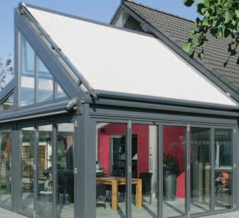 markilux product catalogue. 021 CONSERVATORY AWNINGS markilux 8500 Conservatory Sun shading solution with countless capabilities.
