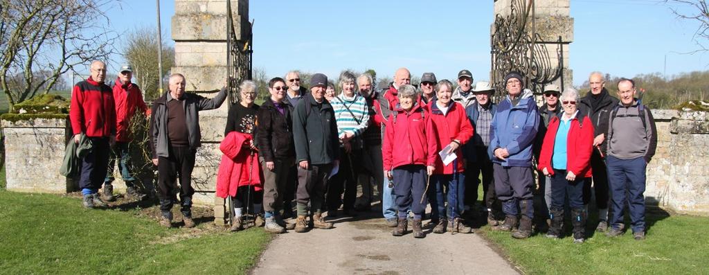 U3A THURSDAY WALKING GROUP U3A FAMILY HISTORY GROUP A large attendance today even though the weather was lovely and we could all have l been outside doing other things!