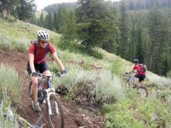By Michael Pearlman New Arrow trail earns accolades Cyclists praise latest route in Teton Pass trail network... Aug.