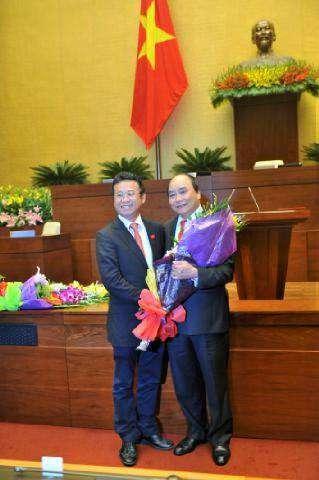 with Vietnam new President