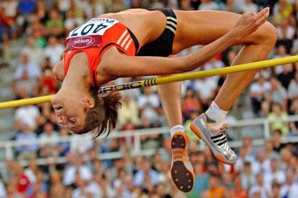 top female high jump athlete 2010
