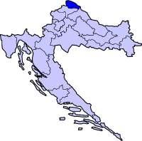 We live in a county called Meñimurje. Meñjimurje is the northernmost and smallest county in Croatia.