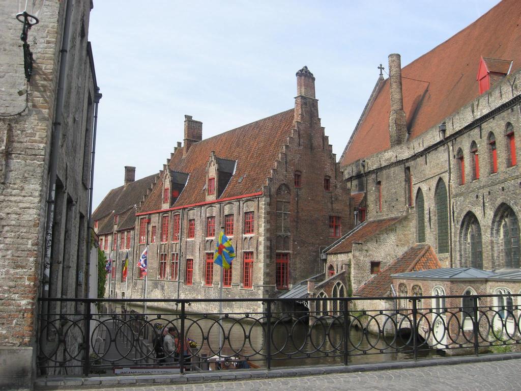 It is a beautiful medieval city -the large buildings that were once