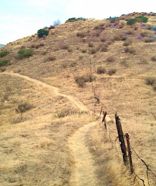 For example, if you re building across a hillside with a (cross slope) of 20 percent, the trail tread grade should not exceed 10 percent (2004). Figure 13.