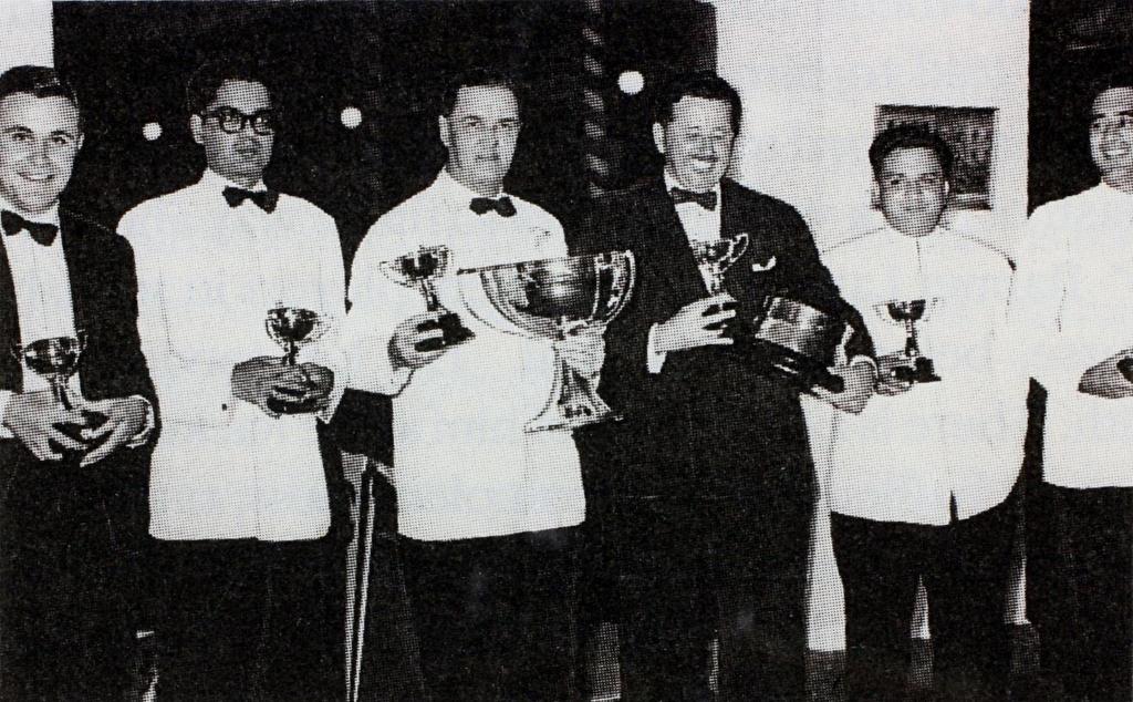 Balmer Lawrie team won the Merchant's Cup in golf (1958) (L to R) Ian Pettigrew, Vijay Chaudhri, Derek Wilson, John Forman, Balram Singh, 'Kips' Atal GLIMPSES FROM THE MAXIMUM CITY The Elephanta