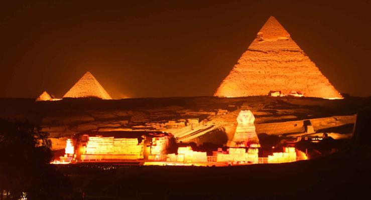 time to enjoy a spectacular sound and light show at the pyramids or Nile Cruise Dinner.
