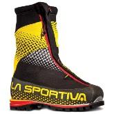 Recommended: La Sportiva Bushido Hiking Shoes or La Sportiva trail running shoes Mountaineering Boots - Should be double boots that have a stiff sole and accept a step-in crampon.