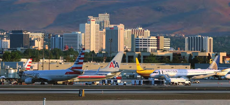 MASTERING THE FUTURE The Reno-Tahoe Airport Authority (RTAA) launched a comprehensive update of the Airport Master Plan in October 2016.