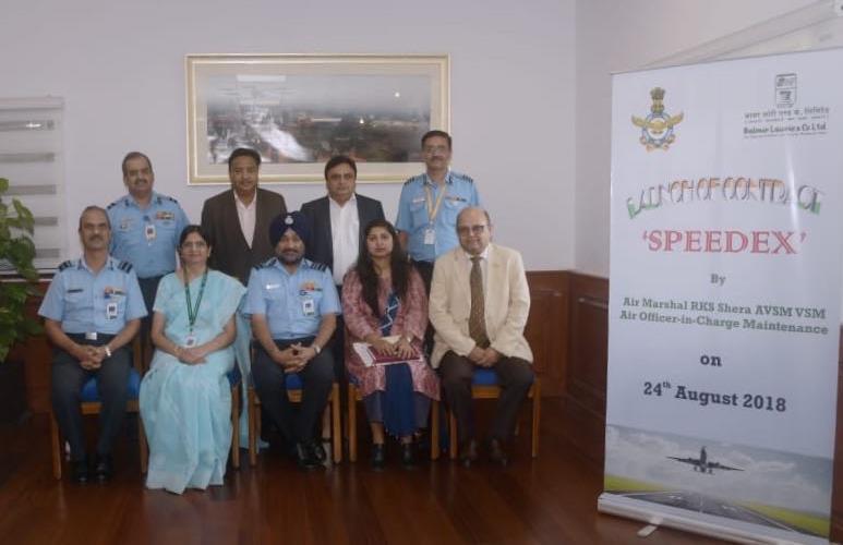 The Indian Air Force (IAF) officially launched the Stores, Proactive, Efficient and Expeditious Despatch of Extra Size / Wt Consignment (SPEEDEX) contract on 24 th August 2018 in New Delhi.