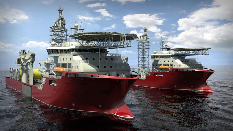 Both vessels will install flexible pipelines, umbilicals and risers to connect subsea wells to floating production units in water depths of up to 2,500m offshore Brazil, including in the pre-salt