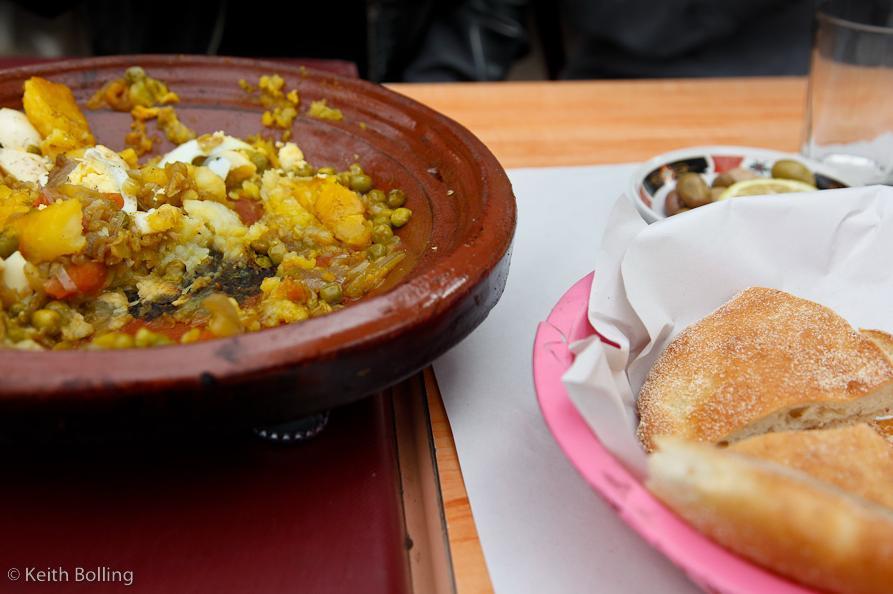 Enjoy a diverse array of Moroccan specialties in cafes, restaurants and local homes.