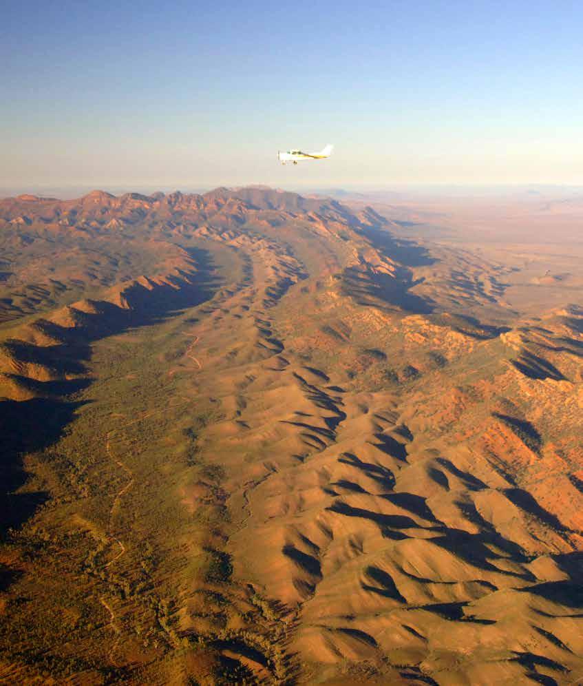 Flinders ranges YOUR TRAVEL AGENT THE RAILWAY ADVENTURES STORY TRAVEL ACCREDITED LIC #A14416 Railway Adventures, launched in 2012 by well-known Australian TV personality and self-confessed rail fan,