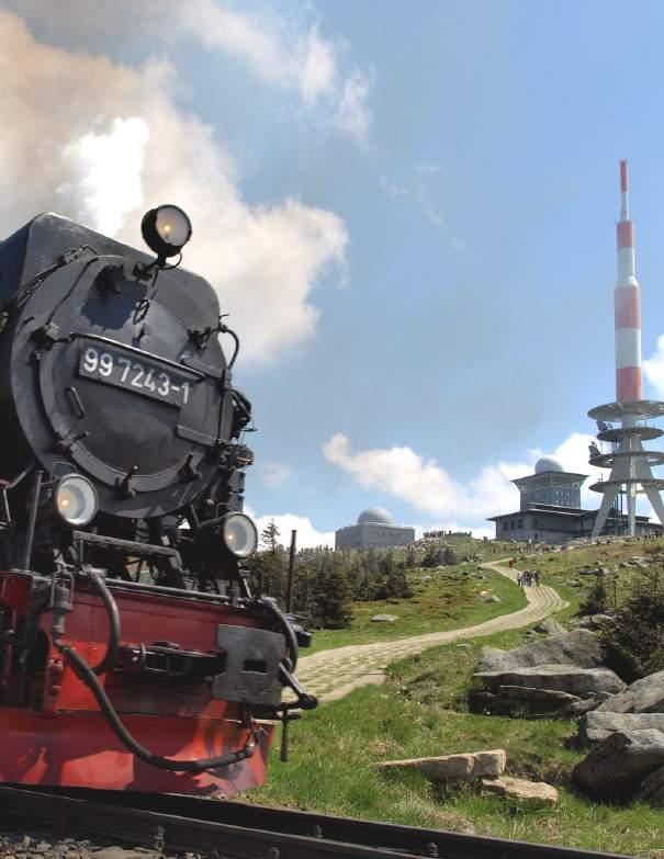 Our Brocken card also gives us access to the two other lines, Harzquerbahn and Selketalbahn, which use a combination of steam & diesel locomotives.