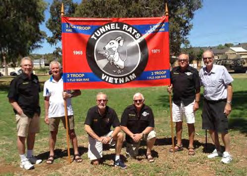 Tunnel Rats in Adelaide to march under their own banner for the first time 19 March with the Tunnel Rats on ANZAC Day SHOWING THE FLAG RSL South Australia has granted permission for the Tunnel Rats
