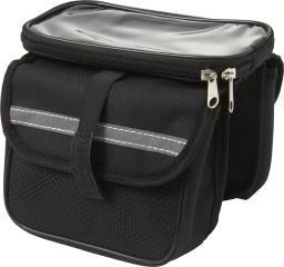 48 7293-i Polyester (600D) bicycle bag with a removable pouch with