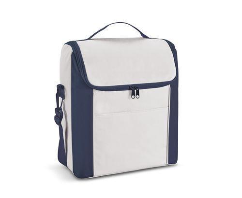 one large, soft padded main compartment, and one adjustable carry strap (approx. 3.7 x 14 cm).