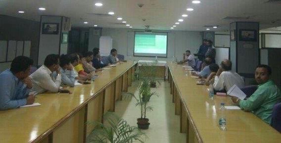 The training sessions for employees at the Corporate Office was conducted in four