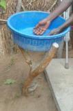 Water provision Suitable for: people who have difficulty carrying water; people who prefer to sit while washing Construction Advantages Disadvantages Improvements/ variations Elevated large water