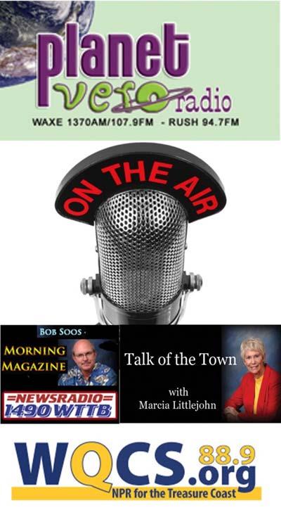 Advertising on WQCS, public radio Radio Interviews weekly,