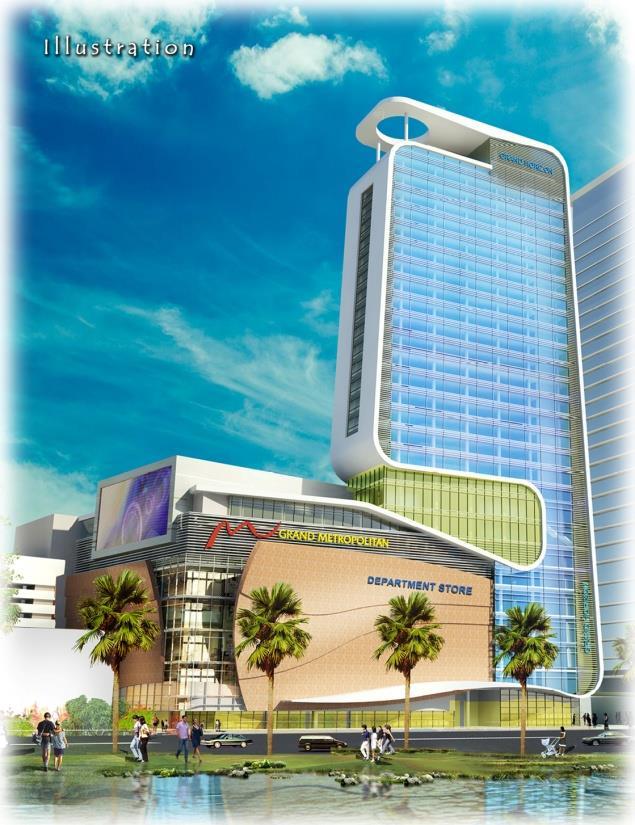 -15- (shopping mall) GRAND METROPOLITAN 2 WEST BEKASI WEST JAVA Artist s impression may not represent the