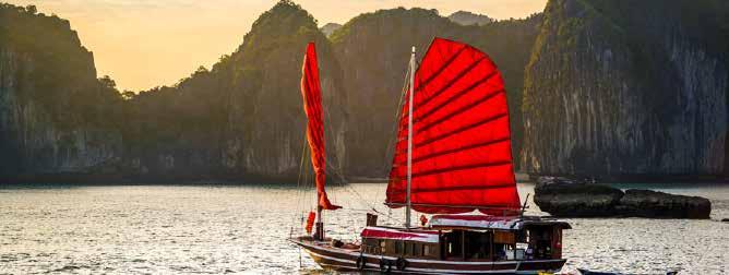 NEW AND IMPROVED 10 DAY HIGHLIGHTS PACKAGE TOUR INCLUSIONS HIGHLIGHTS Experience the centuries-old culture of Vietnam Sail among the limestone islands of Halong Bay Explore Hanoi, Hoi An and Ho Chi