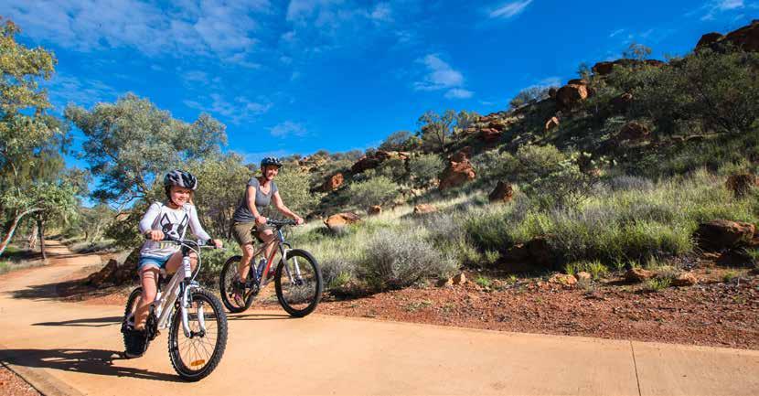 14 MARKETING AND COMMUNICATIONS Niche Trails #RedCentreNT Art Trails, originally developed by Tourism Central Australia in 2015, and now in its fourth edition, enables artists, galleries and art