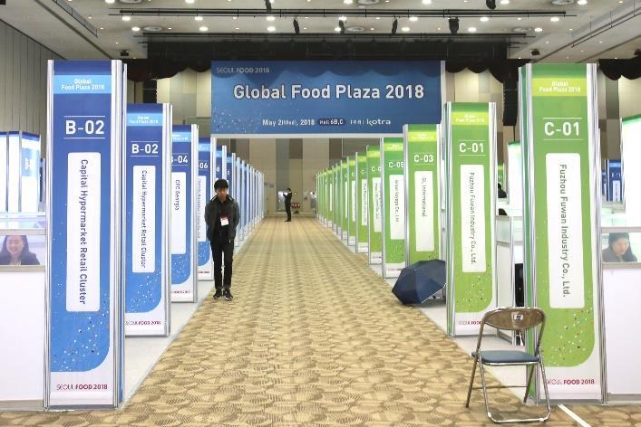 Global Food Plaza 2018 Number of Participating Countries 28 Number of Invited Companies 159 Number of Meetings Conducted 1,147