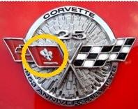 The first Corvette, introduced in