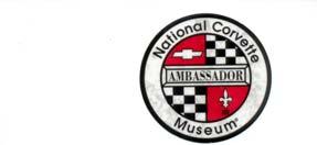FROM THE NCM AMBASSADOR Monday, August 3 at 8 a.m. C.T. pre-registration closes for the 15th Anniversary Celebration at the National Corvette Museum.
