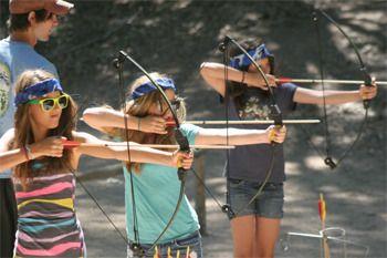 Archery Students learn the history and mechanics of archery