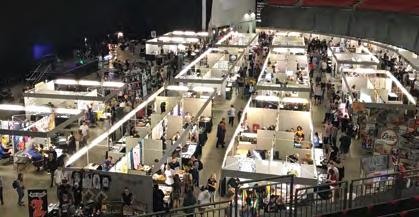 of your event. A total floor area of 2,200 square metres is available for hire. Flexibility is the key with many possibilities for various types and sizes of exhibitions.