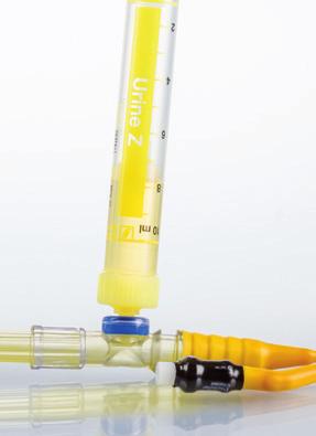 Urine Monovette Urine Monovette hygienic and needle-free Routine and diligent pre-analytics form the basis for any carefully executed