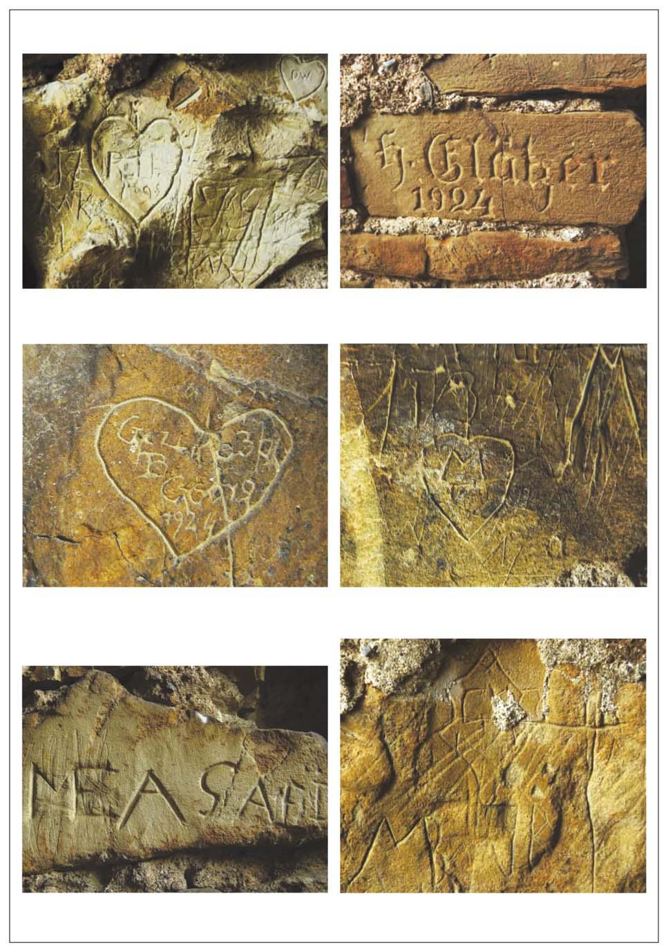 Graffiti Discovered in the Western Tower of