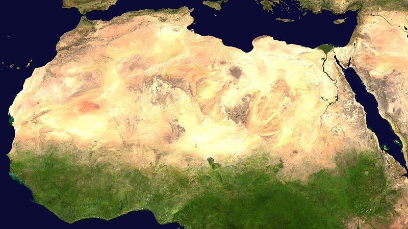 Deserts The Sahara is the largest desert in the world; stretches 3,000 miles east to west