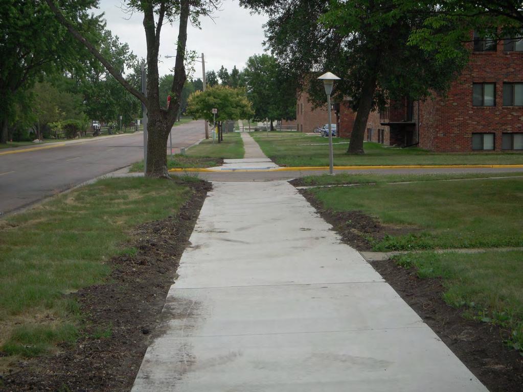 Village Square 8 th Street Sidewalk Improvements August 2011 View: East on 8