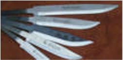 #20800 Knife 3 1/4" Patch Cutter #21000 Knife 4" blade #26100 Knife 6" blade #74804 Knife 4" blade by