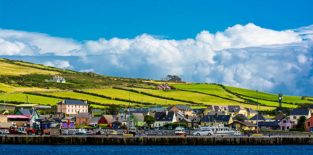 DAY 2: SUNDAY, JUNE 30, 2019 Dingle Tour Those staying in the Skellig Hotel will enjoy breakfast at the hotel; those staying at the Marina Cottages, this will be your first morning cooking an Irish