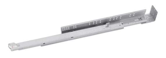 Undermount Slides 1A89F Push-Open Undermount Slide for Face Frame Cabinet (16mm) Length: