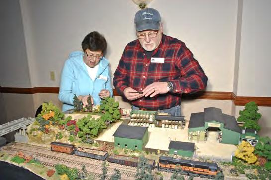 Ken received a gift certificate from a hobby shop for his work. Congratulations Ken! The model that received the second highest number of votes was a box car on a platform built by Gary Loiselle.