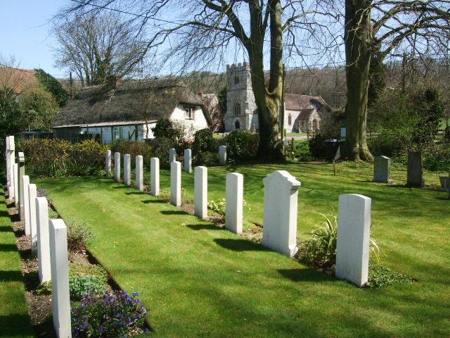 hand side) Grave Plot # 53 of Codford War Graves