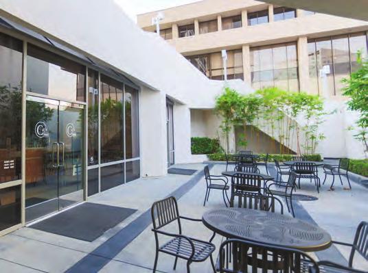outdoor collaboration areas Close to hotels, health clubs, restaurants and other amenities