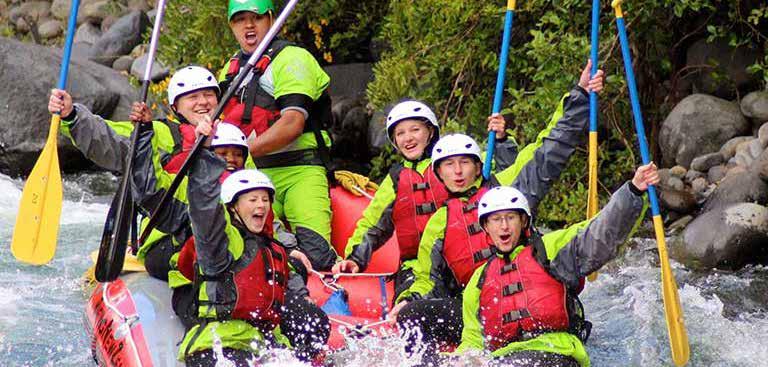 Lake Taupo add-ons HUKA FALLS JET BOAT RIDE TONGARIRO WHITEWATER RAFTING Hukafalls Jet in Taupo, offers a unique combination of