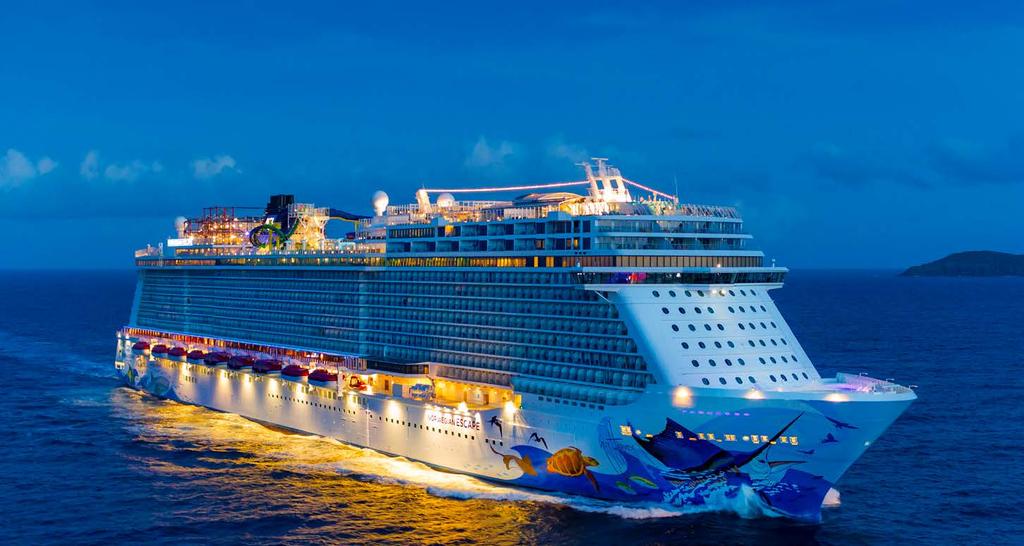 The Norwegian Escape is unlike anything at sea.