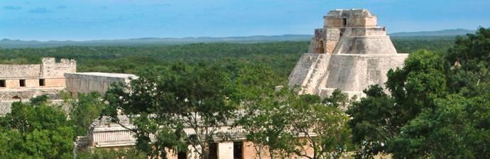 Uxmal and Hacienda Ochil Uxmal, one of the most powerful and