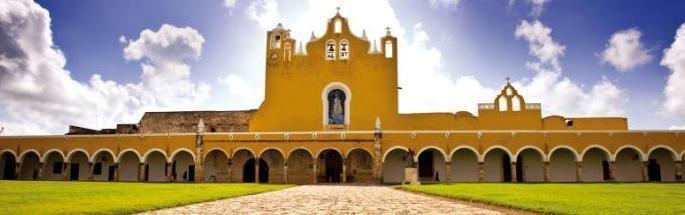 Magic town of Izamal Izamal, the city of the Three Cultures, called like this because it reunites the three stages, the Pre- Hispanic, Colonial and Contemporary.