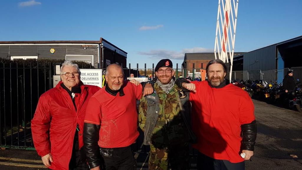 Write Up Ring of Red Sunday 11/11/18 there was a few of us from Centre 6 doing the Ring of Red on the M60 but due to illness and other things it ended up that myself and John Taylor meeting at