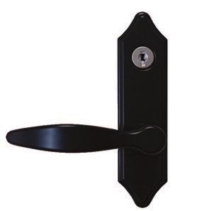 SINGLE-POINT WESTGATE NEW Westgate Interior Optional Single-Point Mortise hardware, offering enhanced security, durability and